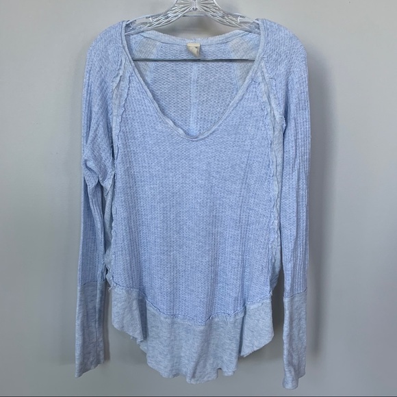 We The Free Long Sleeve Rayon Blend Top Size S - Picture 1 of 8